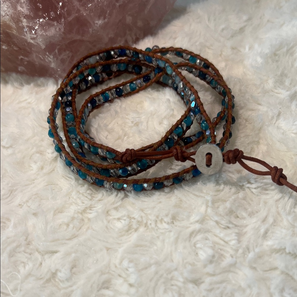 Elegant Beaded Wrap Bracelet